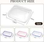 4PCS Clear Hard Zipper Case - Image 2