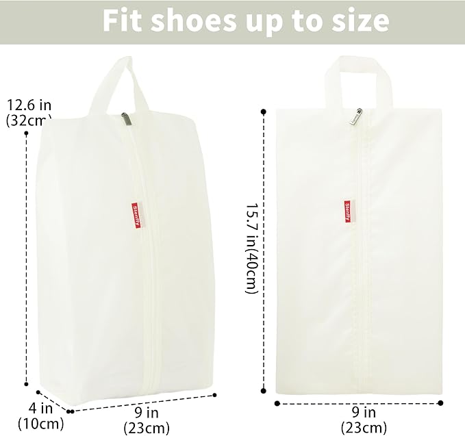6pcs Portable Shoe Organizer, Travel Pouches - Image 3