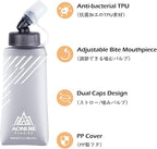 TRIWONDER Water Bottles TPU Soft Flasks Collapsible Running Flasks - Image 3