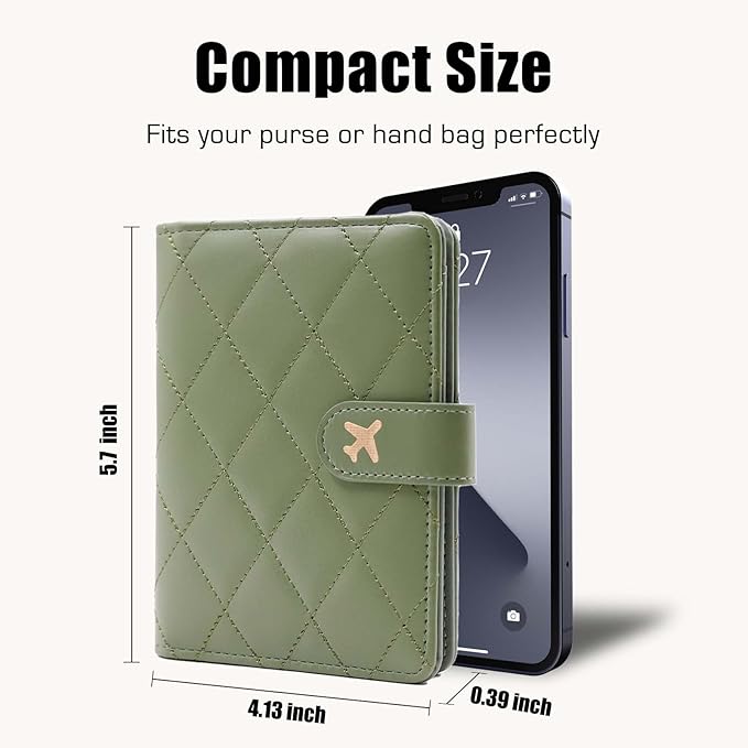 Melsbrinna Premium Leather Passport Holder Covers Case, Waterproof Rfid - Image 4