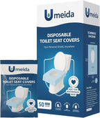 50 Count Disposable Toilet Seat Covers - Image 6