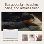 Coop Home Goods Original Adjustable Pillow, Queen Size Bed Pillows - Image 4