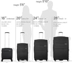 Hanke 16 Inch Underseat Carry On Luggage - Image 3
