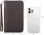 Polare Full Grain Leather Passport Holder - Image 8
