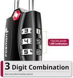 Fosmon TSA Approved Locks for Luggage. Suitcase Locks - Image 3