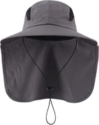 Home Prefer UPF 50+ Sun Hats for Men Women Wide Brim Fishing Hat - Image 2