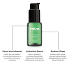Raya Hemp Seed Facial Oil Serum (529) | for Sensitive and Oily Skin Types, Nourishing, Moisturizing & Revitalizing, Instantly Hydrates Acne-Prone, Vegan & Non-GMO Skincare, Fast-Absorbing - 30 ml