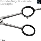 Jaguar Satin 30/30 Thinning and Texturizing Scissors, Right Handed Haircutting Shears, 6.0 Inch