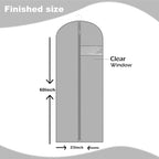 Dress Bags for Gowns Long, Suit Bag Cover for Storage and Travel - Image 2