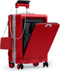 Nobl Travel Carry On Luggage, Noble Zipperless Aluminum Frame PC Hard Shell by NOBL