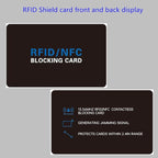 5Pack RFID Blocking Card, Contactless NFC Debit Credit Card Passport Protector - Image 7