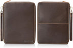Polare Full Grain Leather Travel Cable Organizer Case Electronics Accessories - Image 7