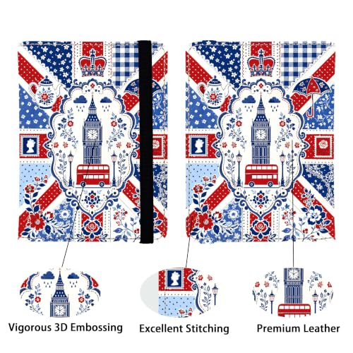 British Buses Passport Holders Passport Wallet for Travel Essentials (British Buses / One Size)