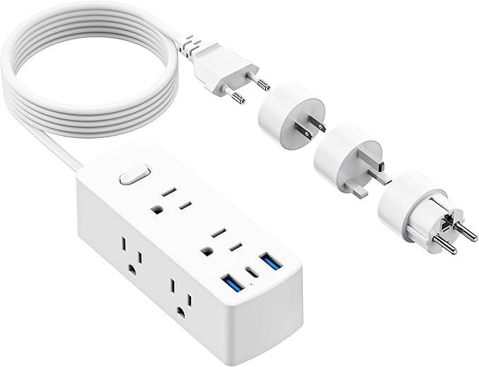 European Travel Plug Adapter, Olcorife Universal Travel Adapter by olcorife