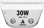Andis 561462 ceramicEDGE #30W XFine Wide Blade, Small Animal and Pet Grooming, Detachable Replacement Blade, Long Lasting, Stainless Steel