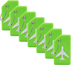 7 Pack Silicone Luggage Tag Baggage Handbag Travel Bag Tags by MODENGKONGJIAN