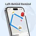 Smart Tag Tracker Works with Apple Find My, IP65 Waterproof and Replaceable - Image 8
