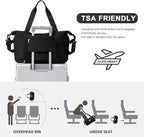Travel Duffel Bag, Sports Tote Gym Bag, Shoulder Weekender Overnight Bag - Image 4