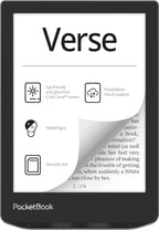 PocketBook Verse E-Readers | Eye-Friendly 6'' E-Ink Carta™ HD Touchscreen | by PocketBook