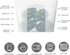 Reusable Silicone Food Storage Bag, - Image 2
