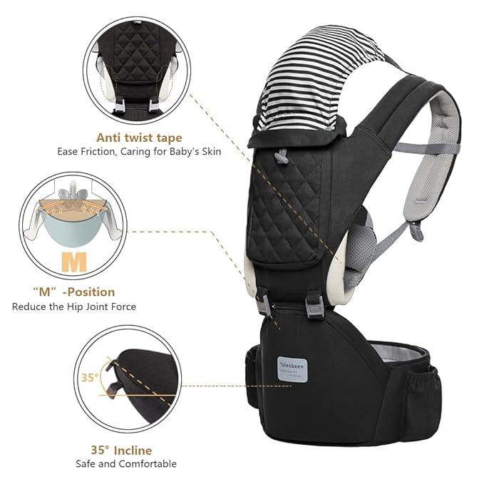 Baby Carrier 6-in-1 Newborn to Toddler, Baby Carrier - Image 3