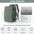 Personal Item Backpack, Carry on Travel Backpack - Image 9