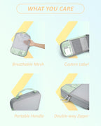 BAGSMART 6 Set Compression Packing Cubes - Image 5