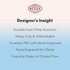Personalized Luggage Tags: Custom Metal Luggage Tags - Image 7