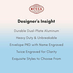 Personalized Metal Luggage Tags - Image 7