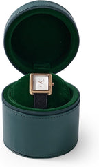 Oirlv Luxury Leather Watch Travel Case Single Watch Case - Image 2