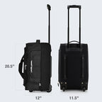Pacific Gear Rolling Duffel Bag - Image 5