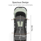 Gravity Folding Baby Stroller - Image 4