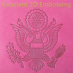 Passport Holder With Luggage Tag (114#Pink / Passport Covers)