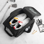 Embroidered Golf Shoe Bag Men Women Handle Strap Personalized Name Golf Shoes - Image 3