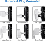 International Travel Adapter Voltage Converter Steps Down 220V to 110V - Image 7