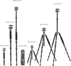 K&F Concept 68" Carbon Fiber Camera Tripod, Compact Tripods - Image 7