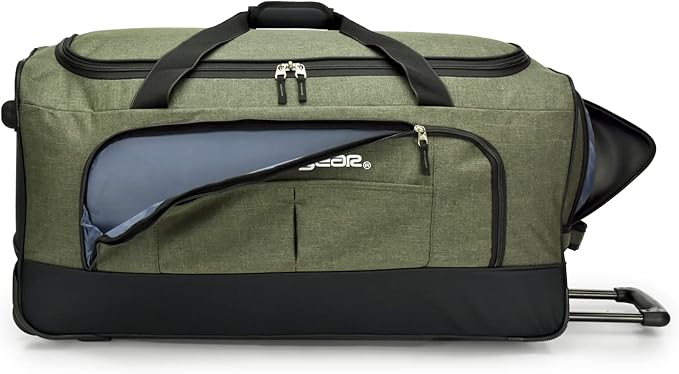 Pacific Gear Rolling Duffel Wheels, 30-inch Luggage, Hockey Bag, Heavy Duty - Image 7