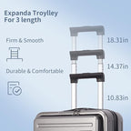 TydeCkare 20 Inch Carry On Luggage - Image 8