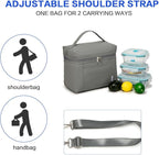 NOL Natural Organic Lifestyle Insulated Lunch Bags - Image 8