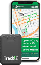 Tracki Pro GPS Tracker for Vehicles, USA made tech. Up to 7 Months Batt. by Tracki