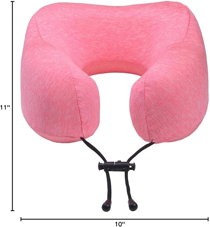 napfun Neck Pillow for Traveling, Upgraded Travel Neck Pillow for Airplane 100% - Image 7