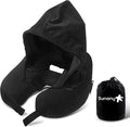 Neck Pillow for Travel Inflatable Airplane Pillow Comfortably Supports Head by Sunany