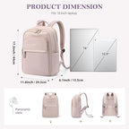 Travel Backpack for Women Personal Carry On Bag Business Weekender Hiking - Image 4