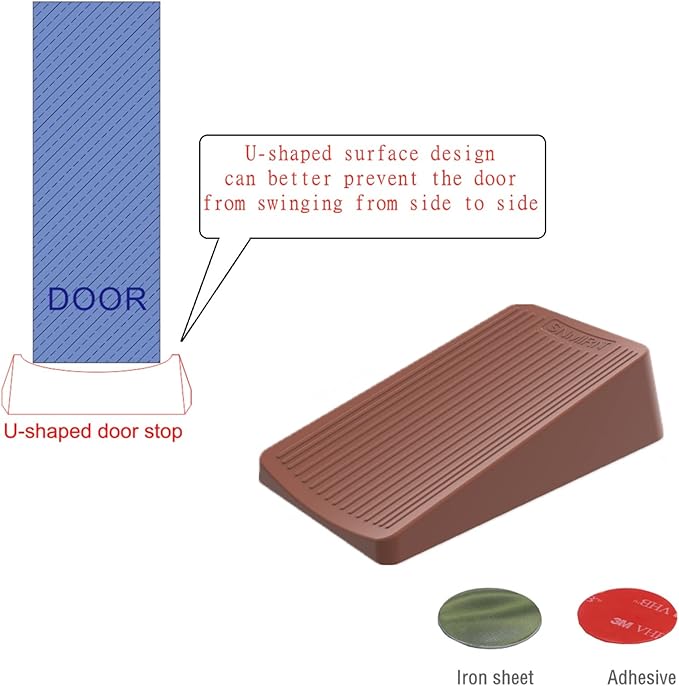 Premium Rubber Door Stop - Image 2