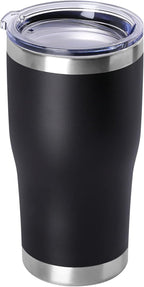 DOMICARE 20oz Tumbler with Lid Stainless Steel Tumblers Bulk, Double Wall by VisittheDOMICARE