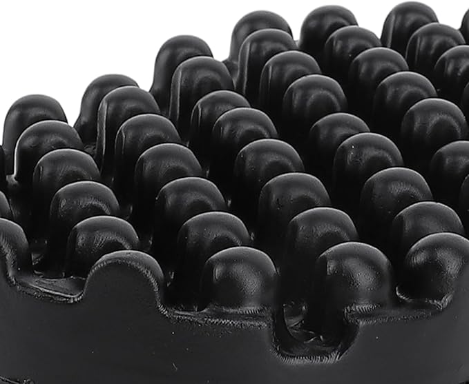 Rubber Curling Hair Brush - Twist King Sponge for Afro Hair, Washable Curl Sponge Styling Tool (Dense Tooth)