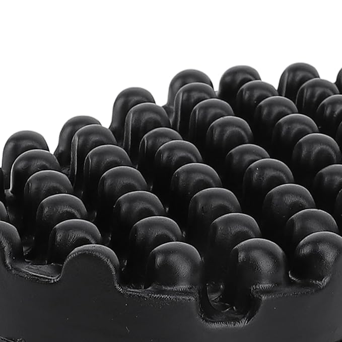 Rubber Curling Hair Brush : Twist King Sponge for Afro Hair, Ideal Durable Washable Sponges Curls Tool (Dense Tooth)