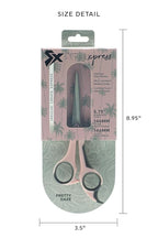 Cricket Style Xpress Pretty Daze Hair Cutting Scissors - Sharp Micro-Serrated Beveled Blades, Stainless Steel Shears Hair Scissors - Wet & Dry Use, Barber Accessories - 5.75", Soft Pink and Gray