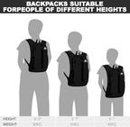 Seektop 15L Small Hiking Backpack - Image 6