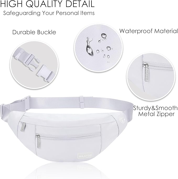 MAXTOP Large Crossbody Fanny Pack - Image 4